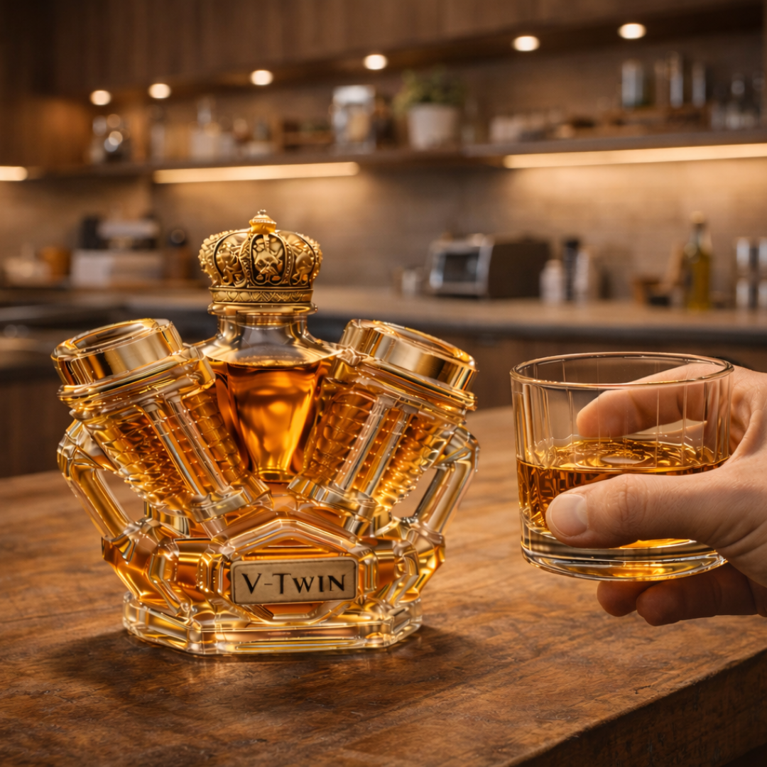 Whisky Flask - V8 Edition