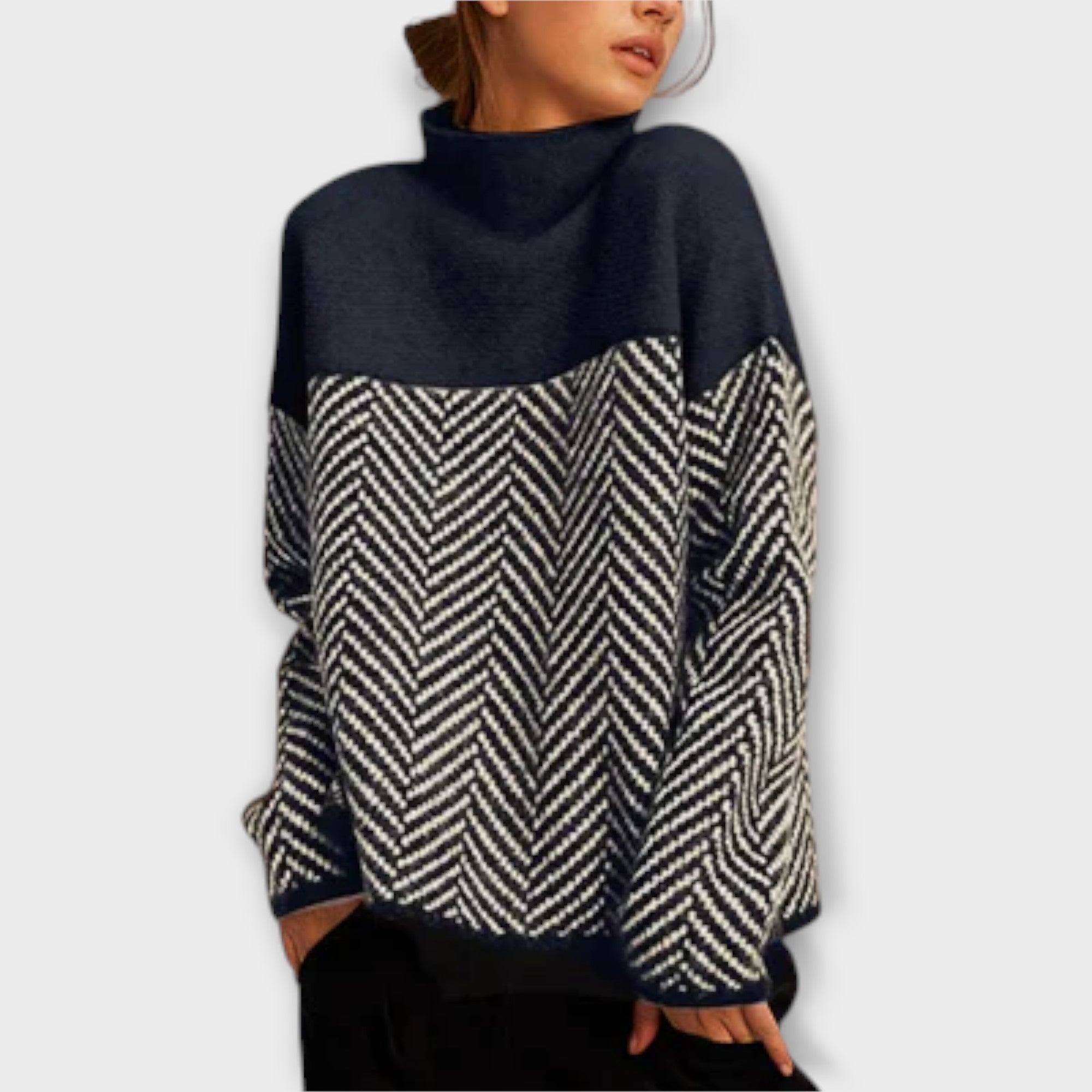 Maeve - Soft roll-neck sweater