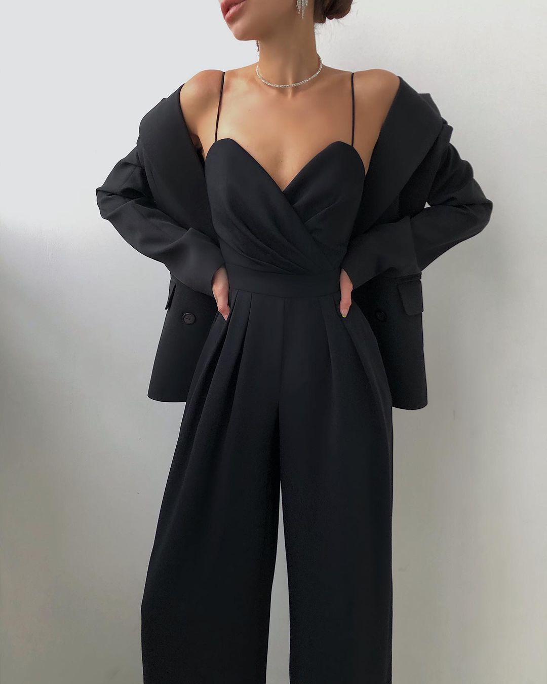 Harlowe - Strappy Wide-Leg Jumpsuit
