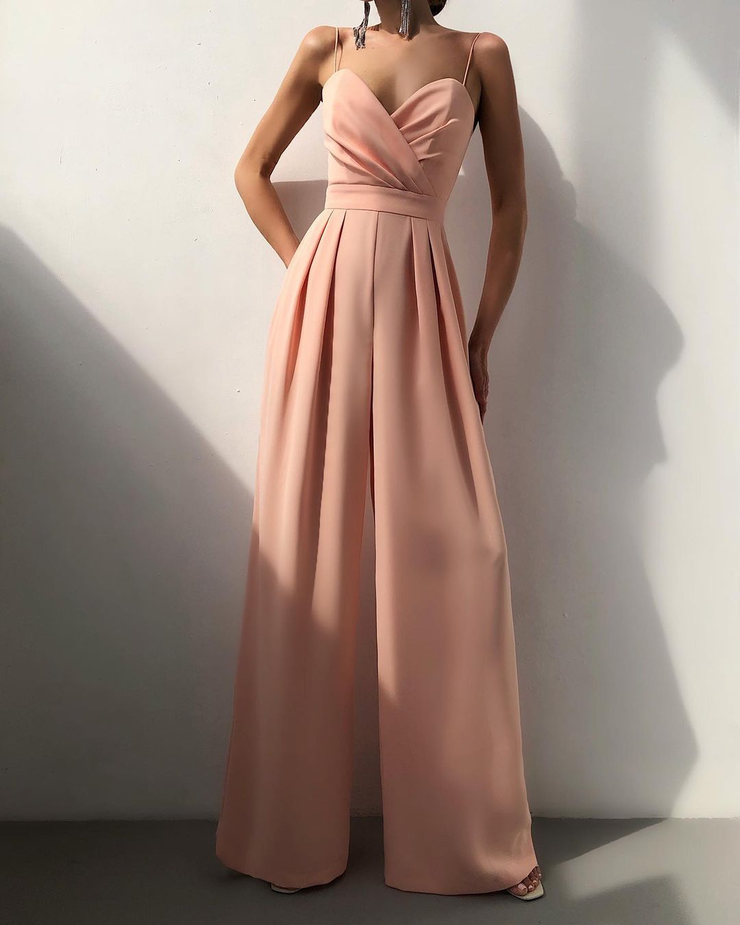 Harlowe - Jumpsuit med brede ben og stropper