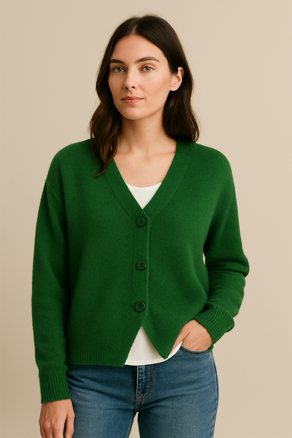 Emily | Women Spring Button Front Cardigan