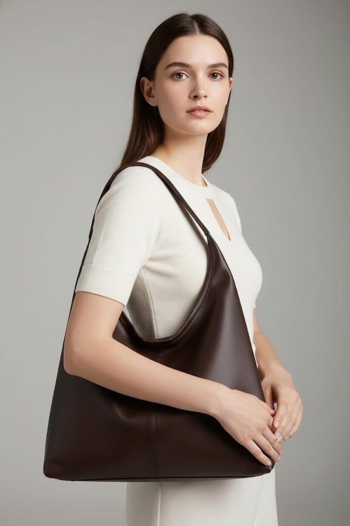 Atemporal Bolso Tote para Mujer Piel-Sintética Gran-Capacidad Asa-Al-Hombro