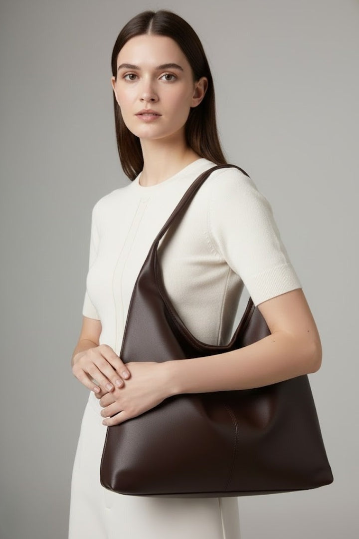 Atemporal Bolso Tote para Mujer Piel-Sintética Gran-Capacidad Asa-Al-Hombro