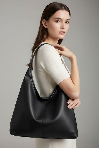 Atemporal Bolso Tote para Mujer Piel-Sintética Gran-Capacidad Asa-Al-Hombro