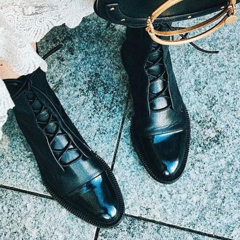 Oriana - Winter Vegan Leather Boots
