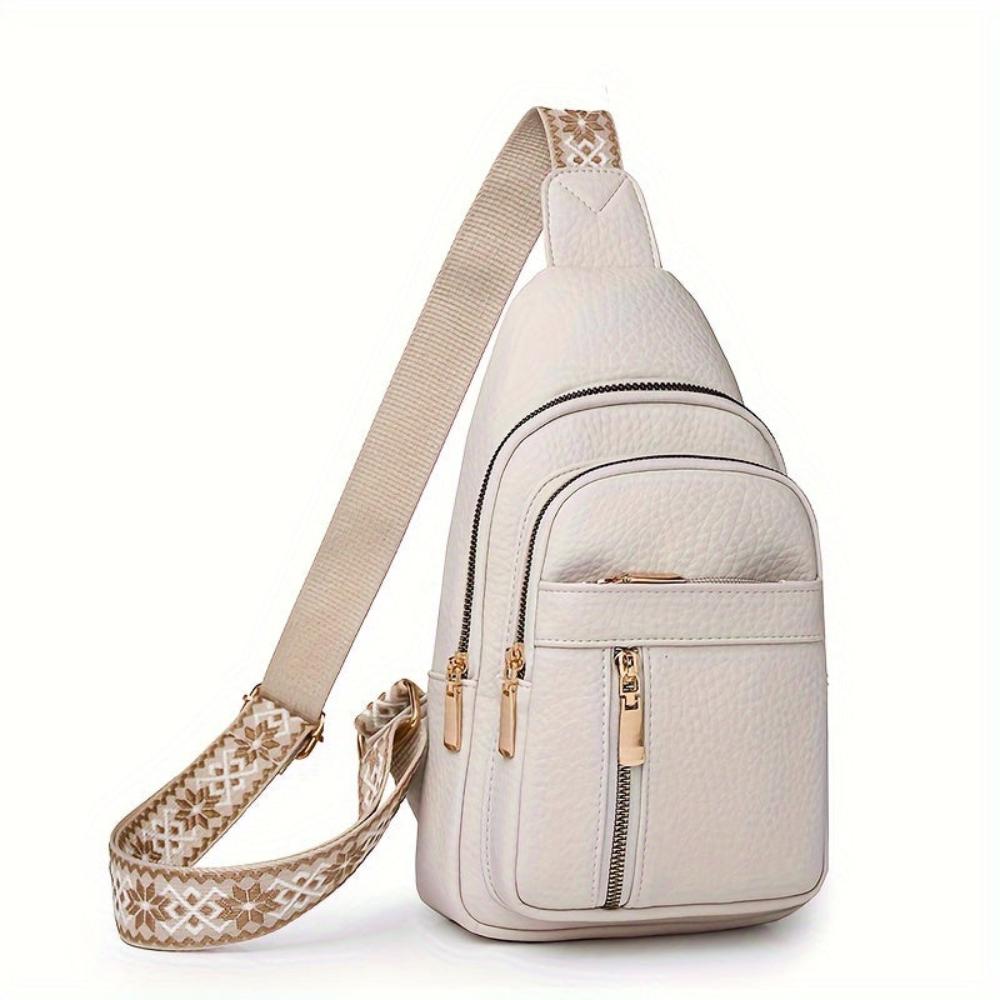 Velyra - Vegan Leather Sling Crossbody Bag