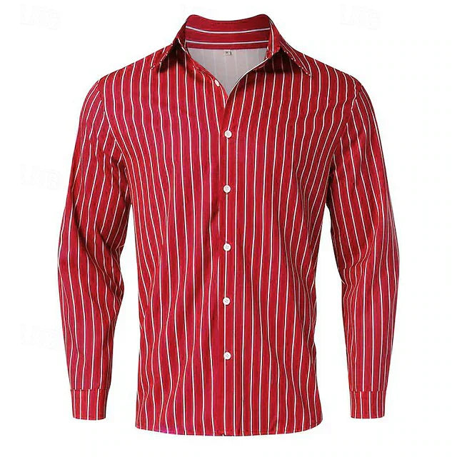 Zarevonix - Striped Button-Up Shirt