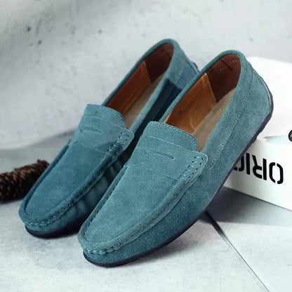Clásicos Mocasines para Hombre Sin-Cordones Diseño-Penny Cómodos