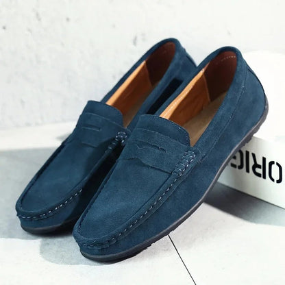 Clásicos Mocasines para Hombre Sin-Cordones Diseño-Penny Cómodos