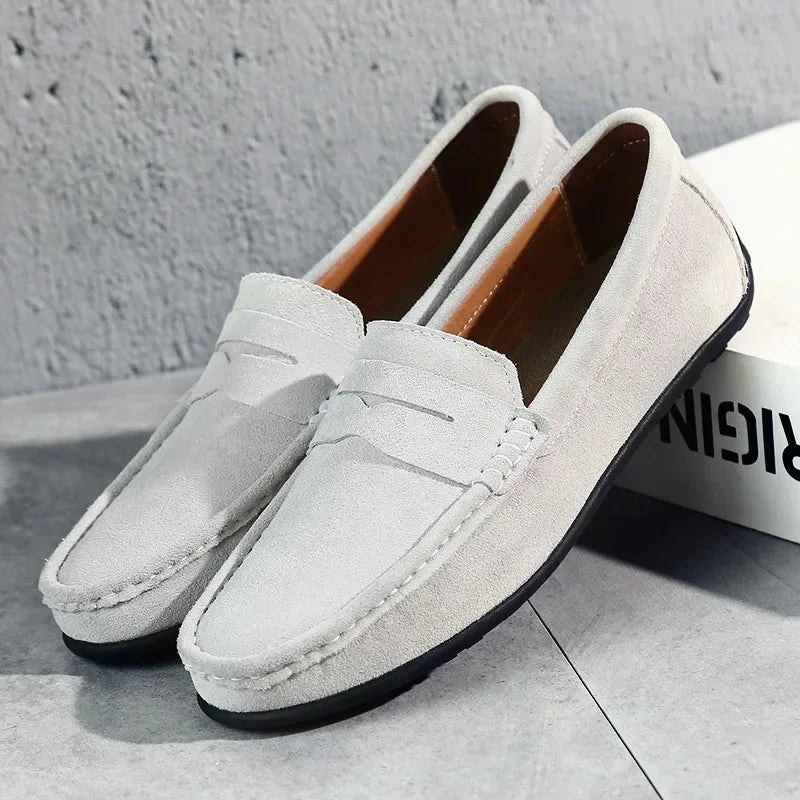 Clásicos Mocasines para Hombre Sin-Cordones Diseño-Penny Cómodos
