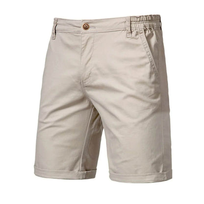 Clásicos Pantalones Cortos para Hombre Corte-Entallado Smart-Casual Cómodos