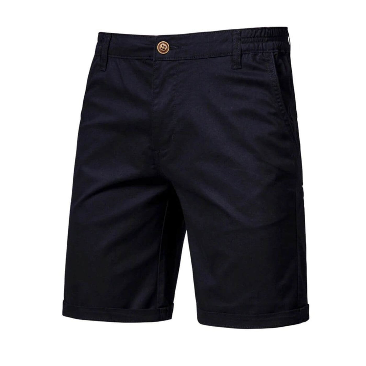 Clásicos Pantalones Cortos para Hombre Corte-Entallado Smart-Casual Cómodos