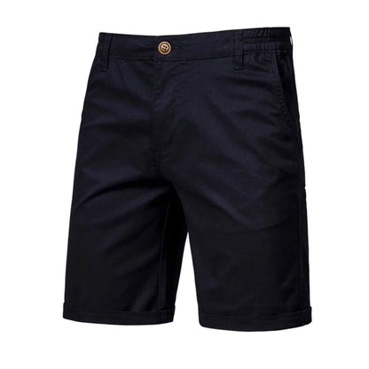 Clásicos Pantalones Cortos para Hombre Corte-Entallado Smart-Casual Cómodos