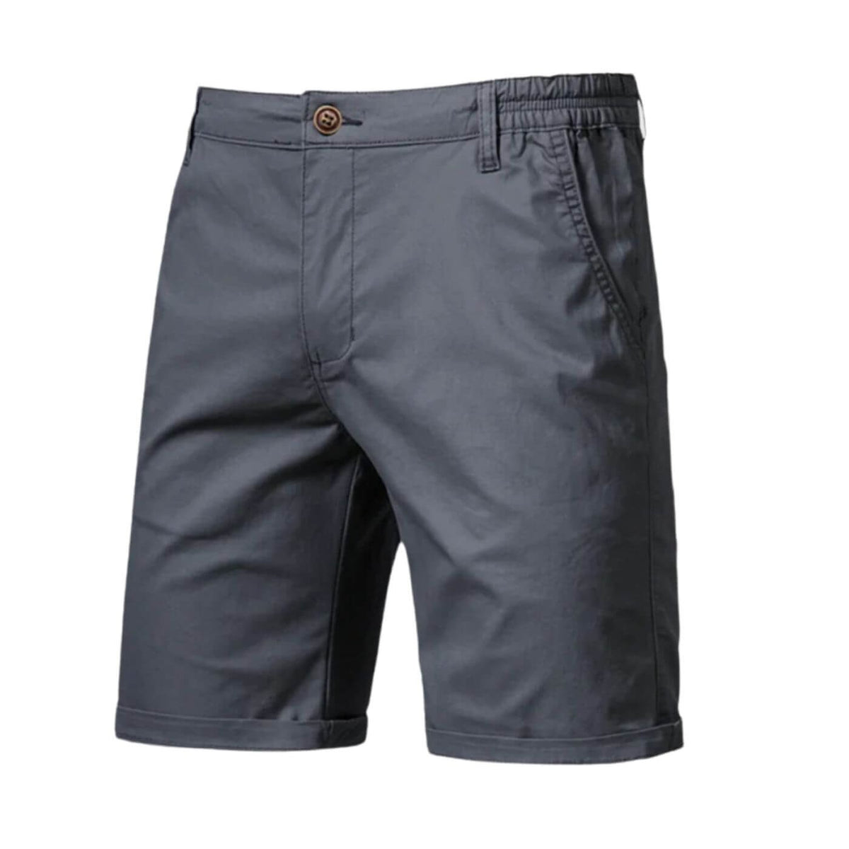 Clásicos Pantalones Cortos para Hombre Corte-Entallado Smart-Casual Cómodos