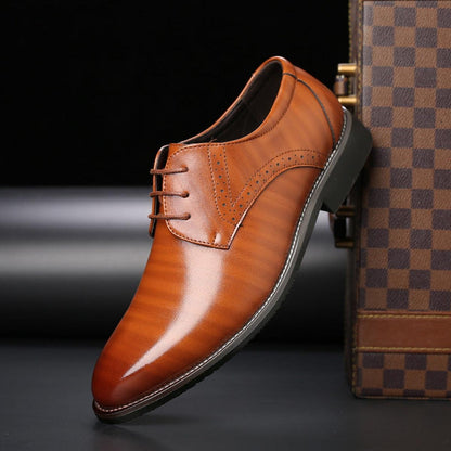 Clásicos Zapatos de Vestir para Hombre Con-Cordones Diseño-Formal Interior-Acolchado
