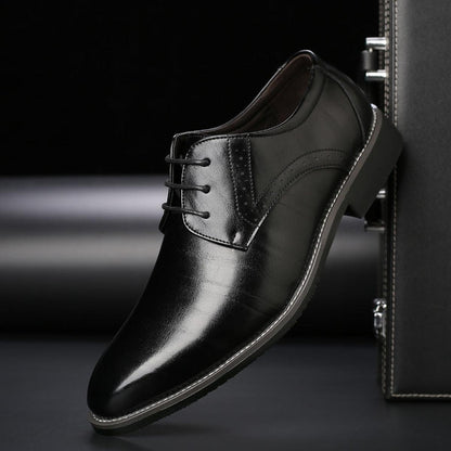 Clásicos Zapatos de Vestir para Hombre Con-Cordones Diseño-Formal Interior-Acolchado