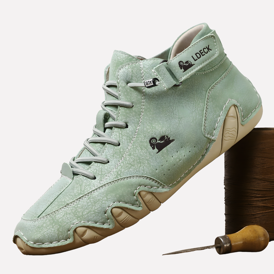 Clásicos Zapatos Descalzos para Hombre Piel Ligeros Flexibles