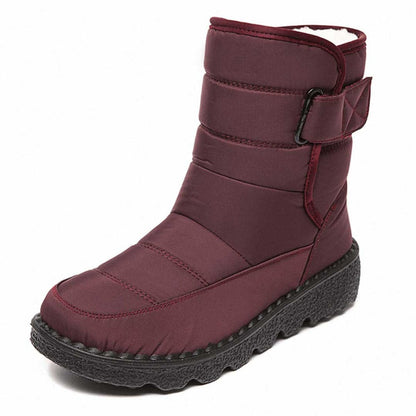 Cómodas Botas Altas para Mujer Impermeables Forro-Térmico Suela-Antideslizante