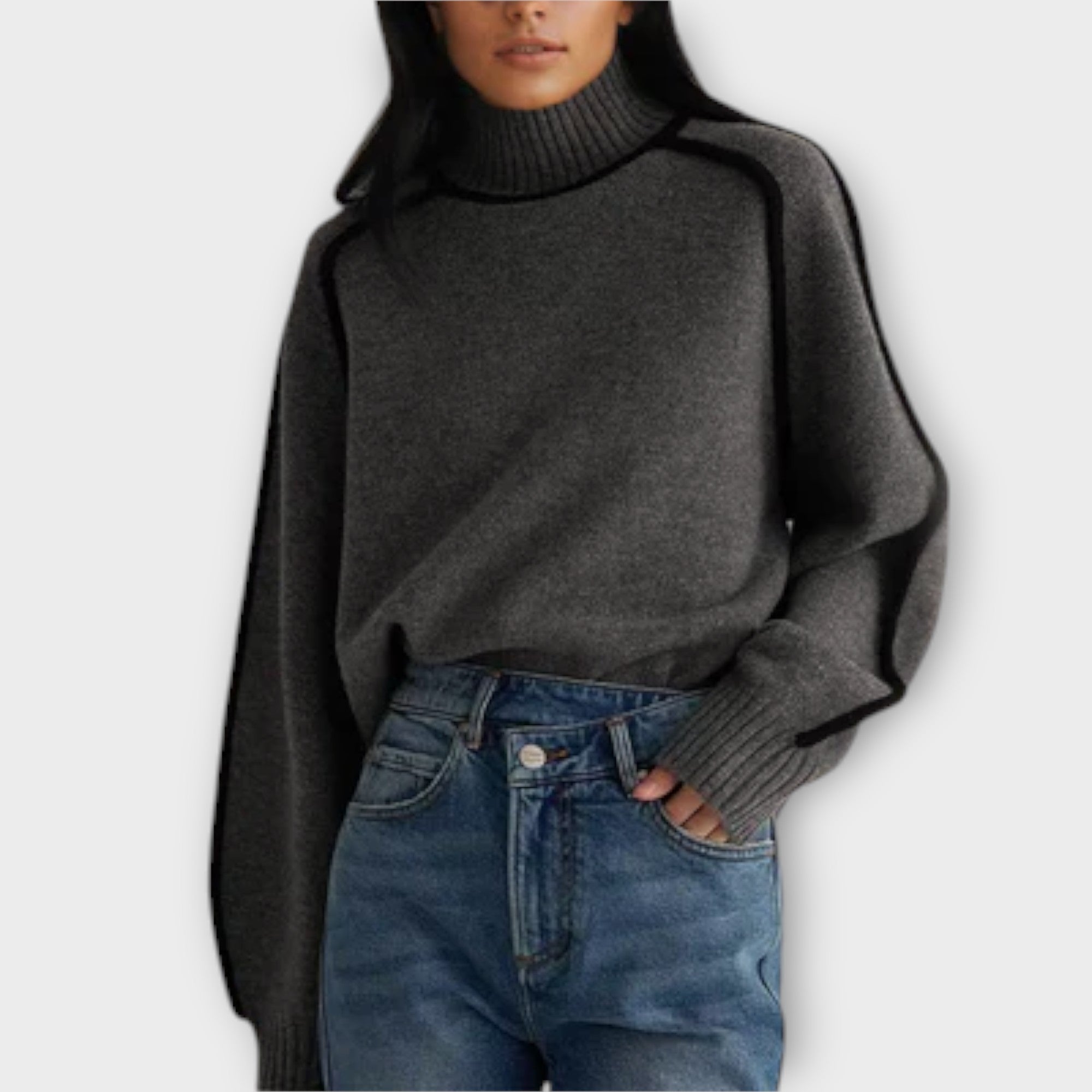 Emilie - Soft &amp; Elegant Turtleneck Sweater