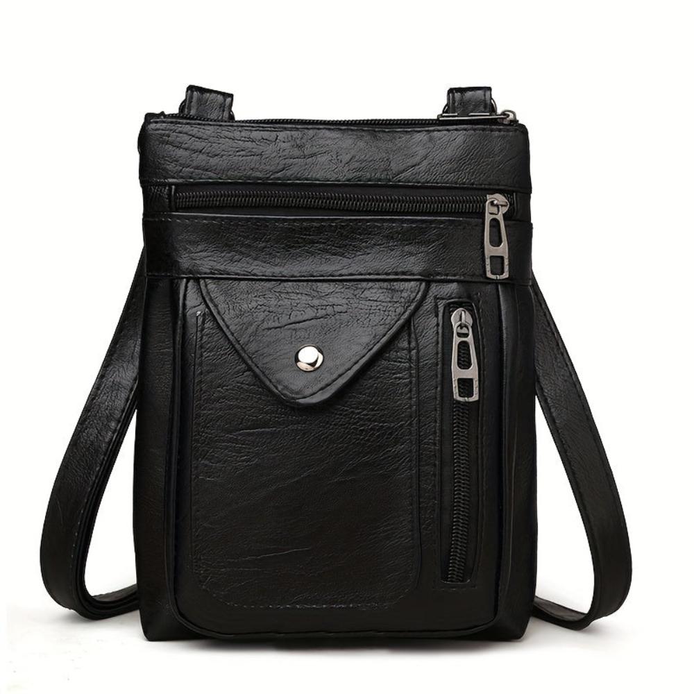 Renzia - Crossbody Skuldertaske i Vegansk Læder