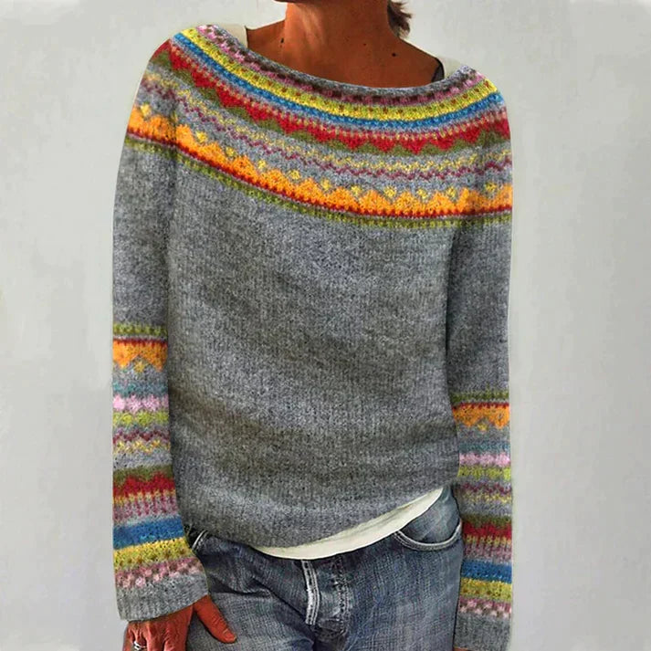 Clarabelle - Ribstrikket Pullover