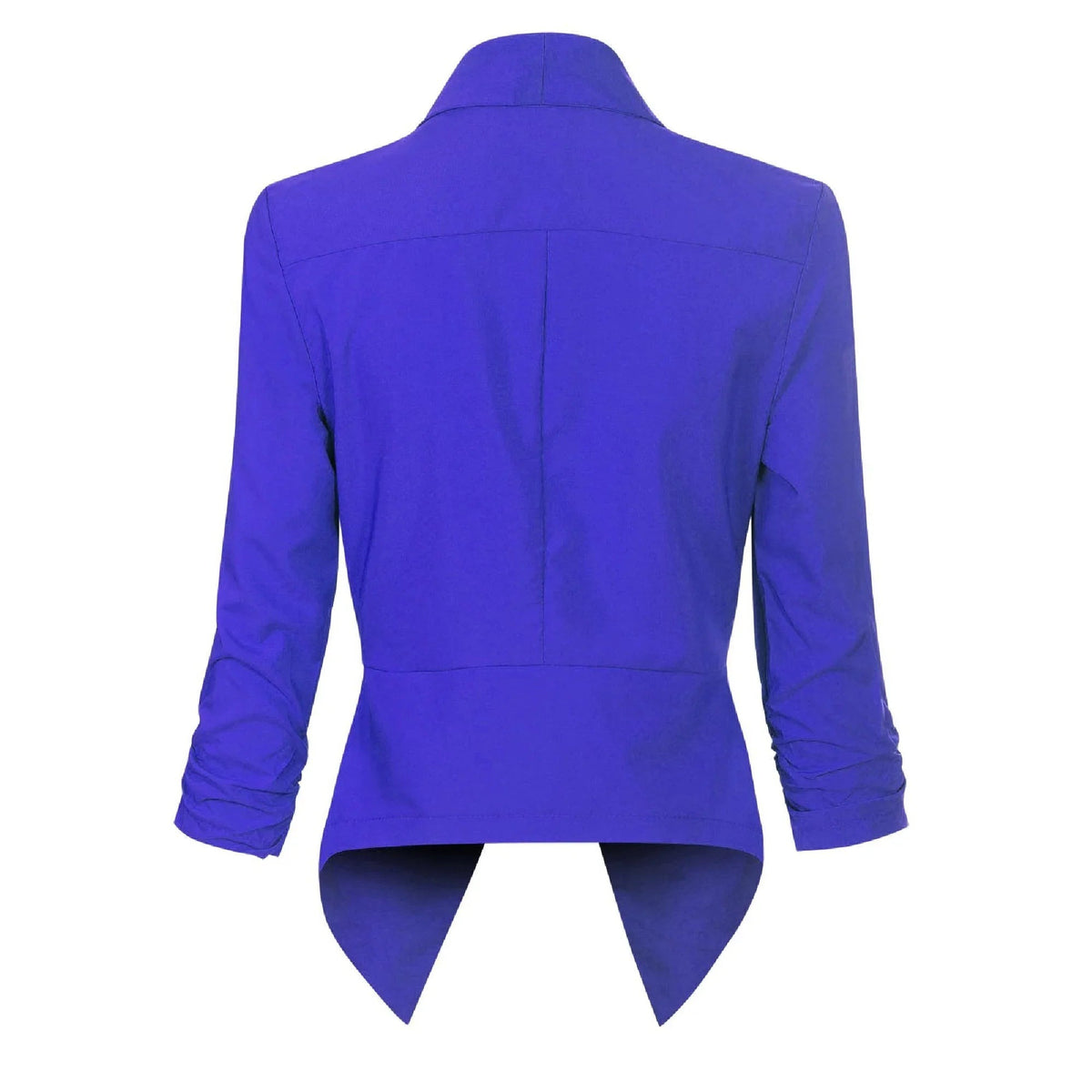 Elegante Blazer para Mujer Corte-Abierto Manga-Larga Versátil