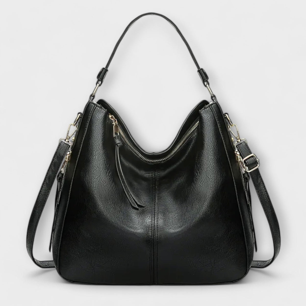 Elegante Bolso de Hombro para Mujer Estilo-Clásico Con-Cremallera Uso-Diario