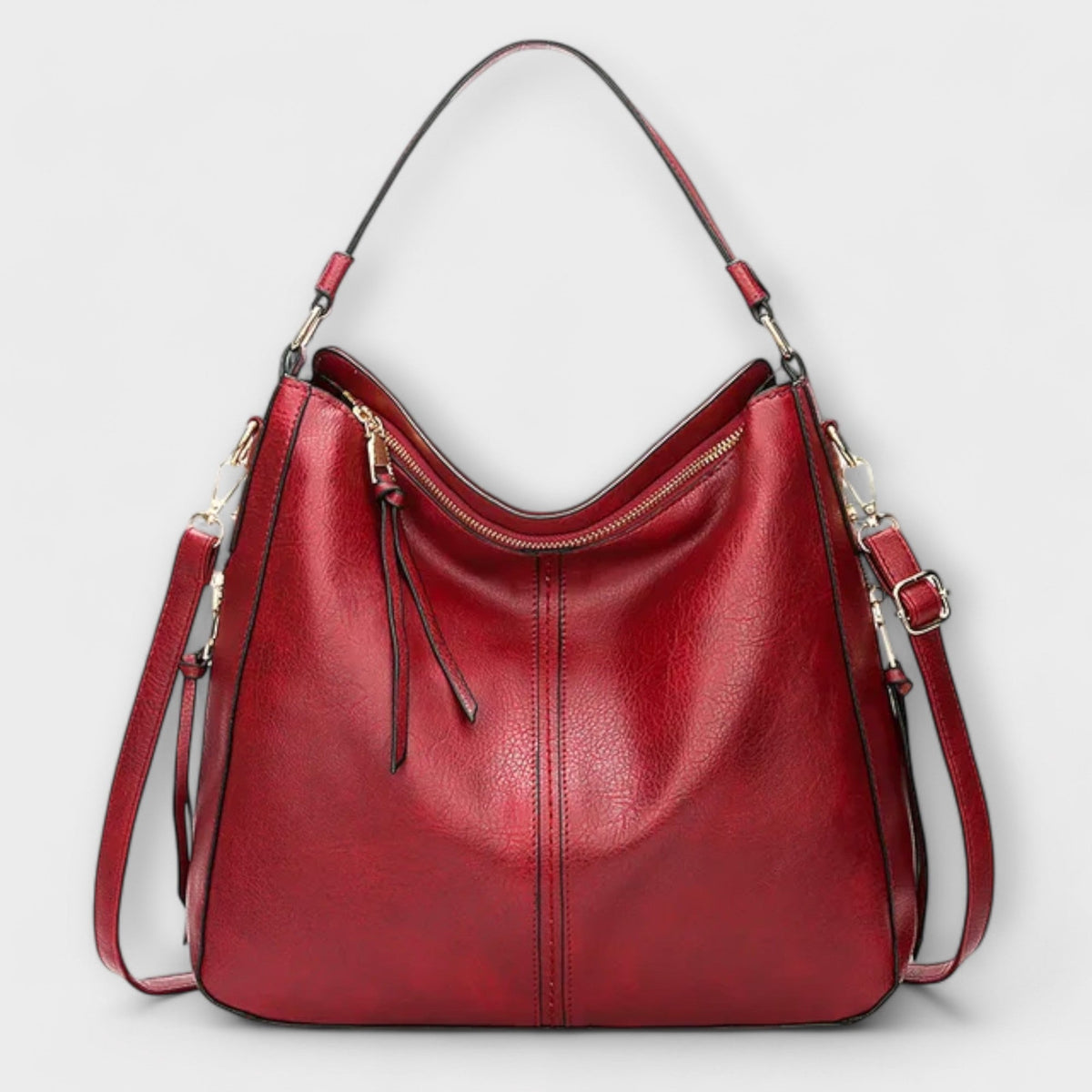 Elegante Bolso de Hombro para Mujer Estilo-Clásico Con-Cremallera Uso-Diario