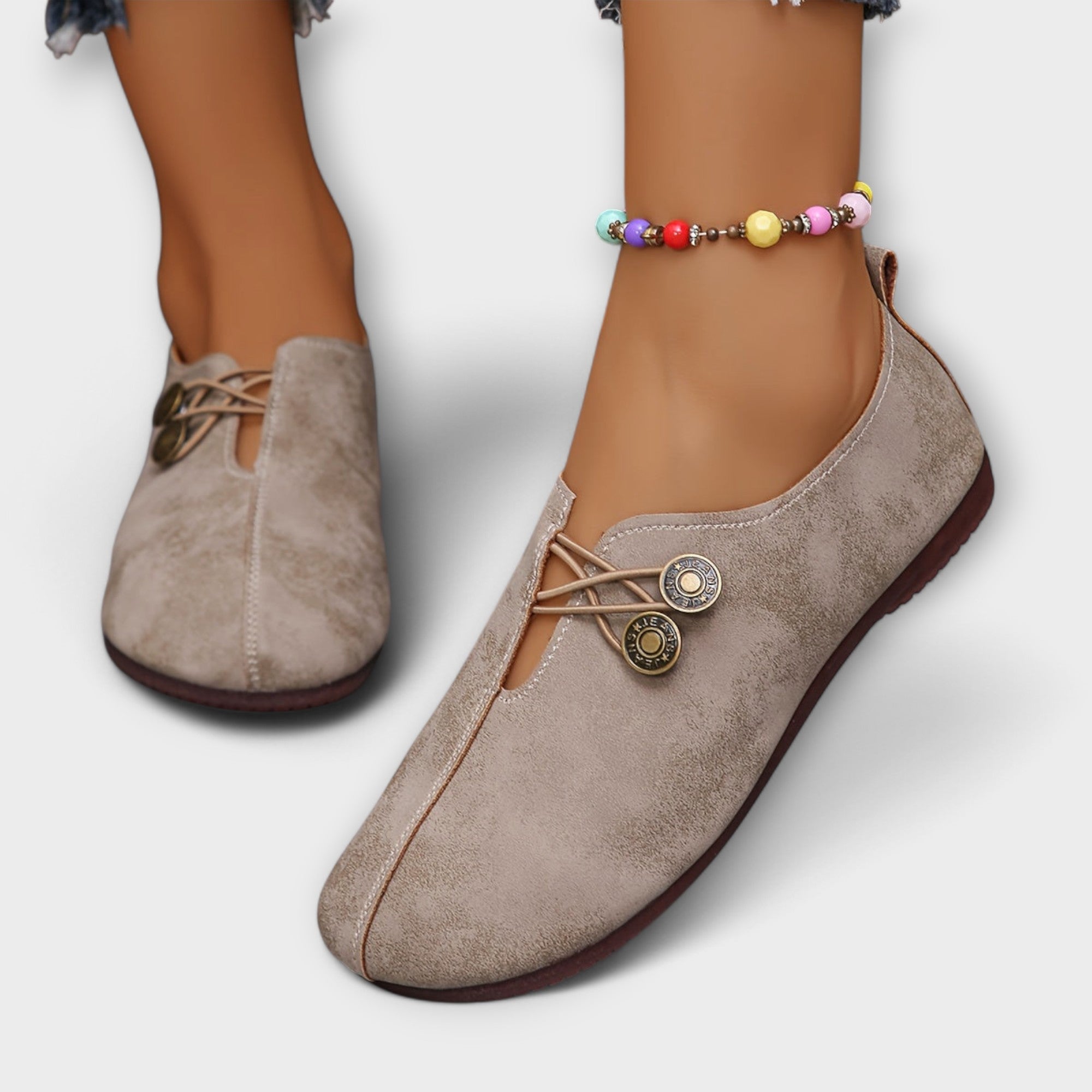 Noira - Suede Slippers
