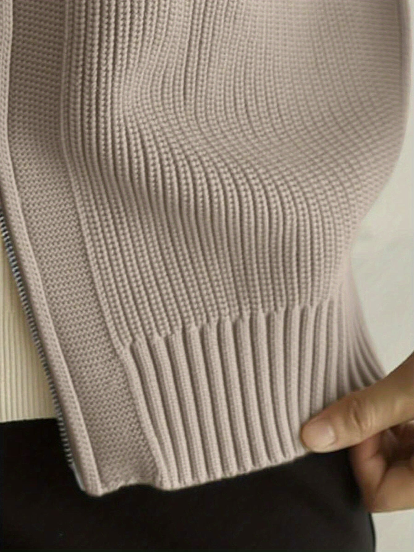 HENRY | CHUNKY V-NECK KNIT CARDIGAN