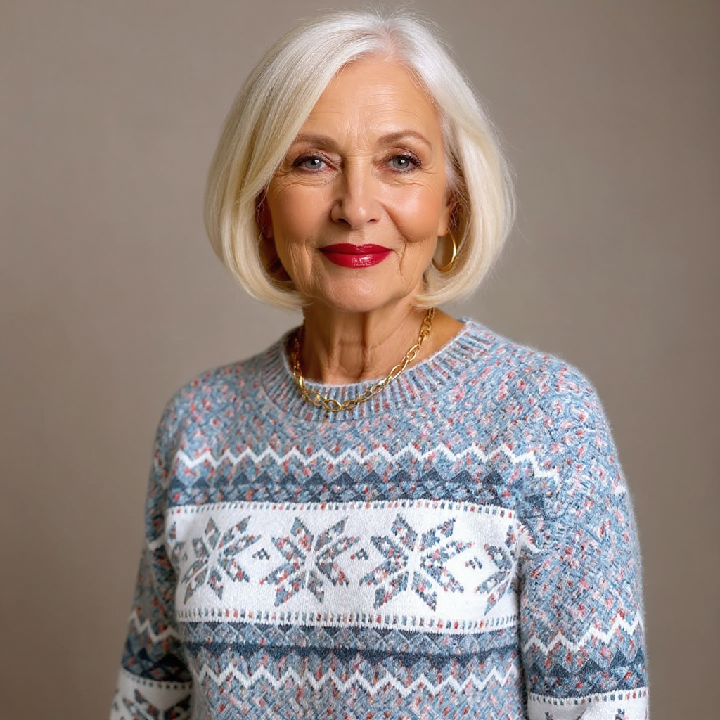 Melanie | Suéter vintage de lana islandesa