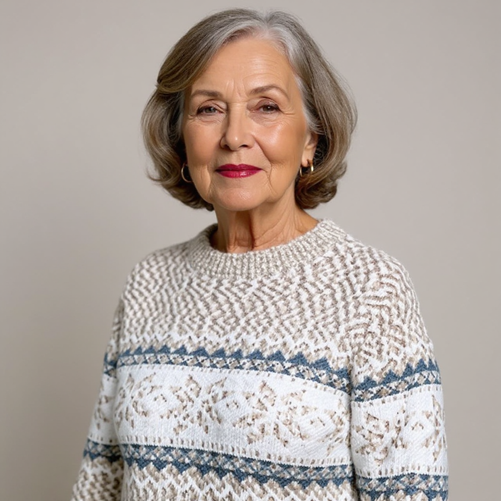 Melanie | Suéter vintage de lana islandesa