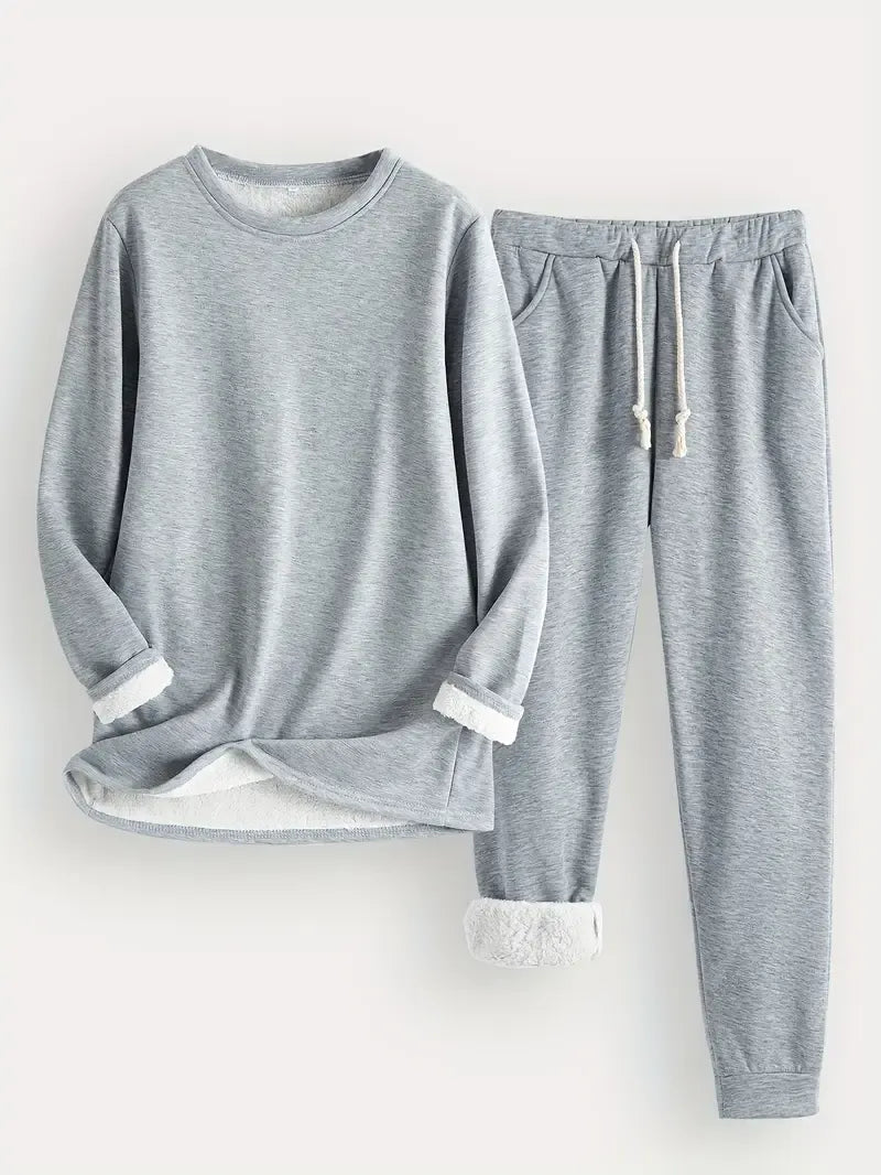 Nolani - Plush Thermal Lounge Set