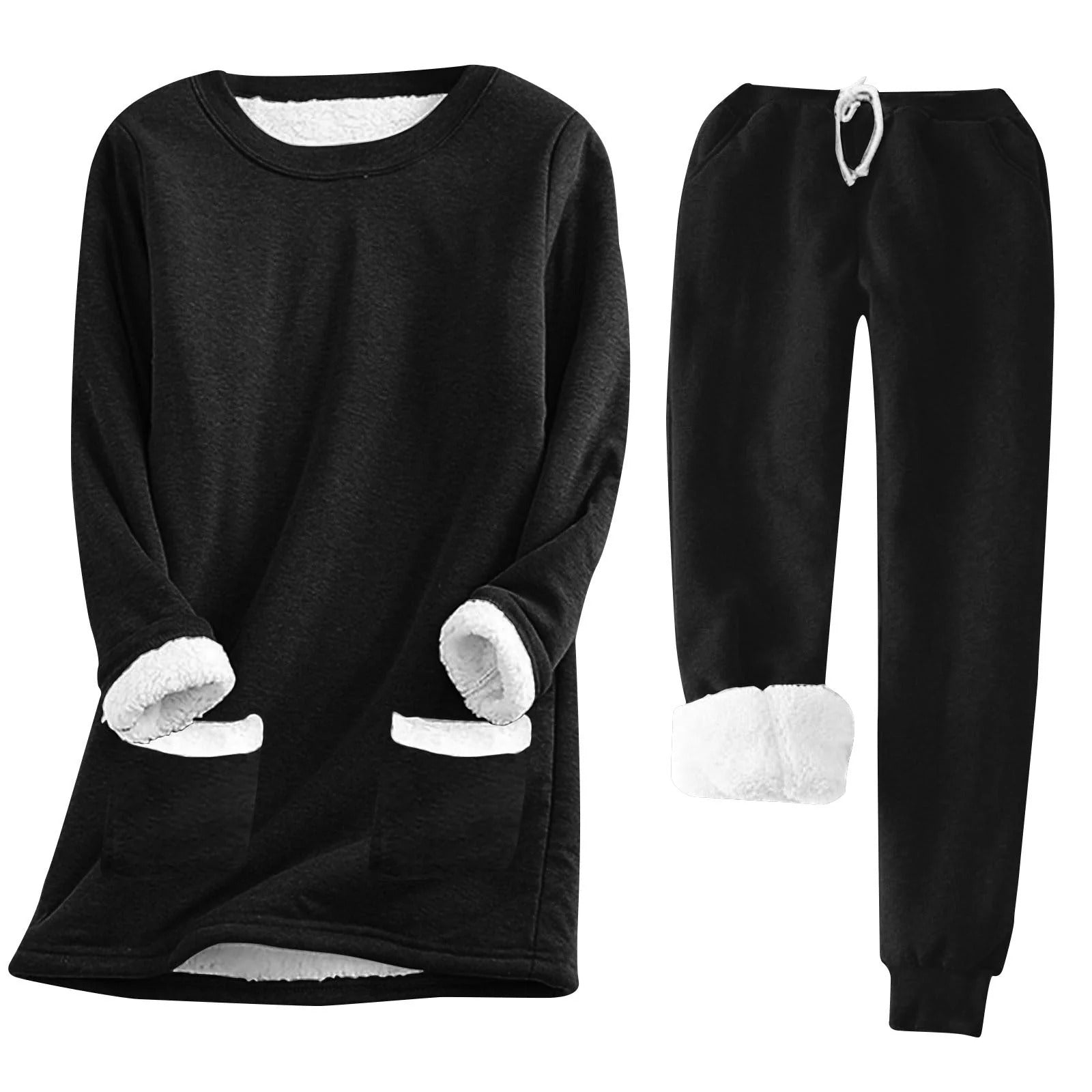 Nolani - Plush Thermal Lounge Set
