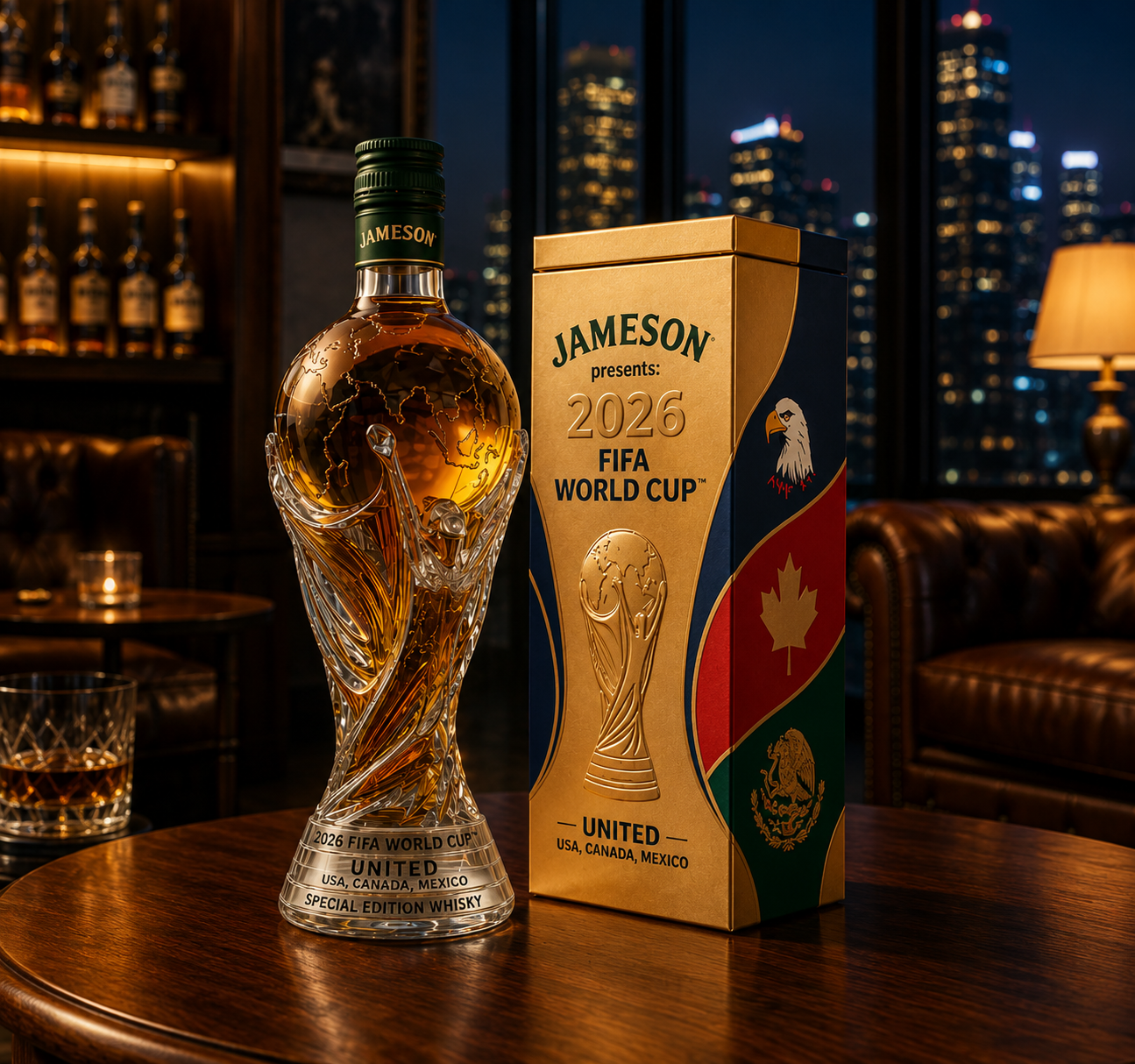 VM 2026 Edition - Whiskykaraffel
