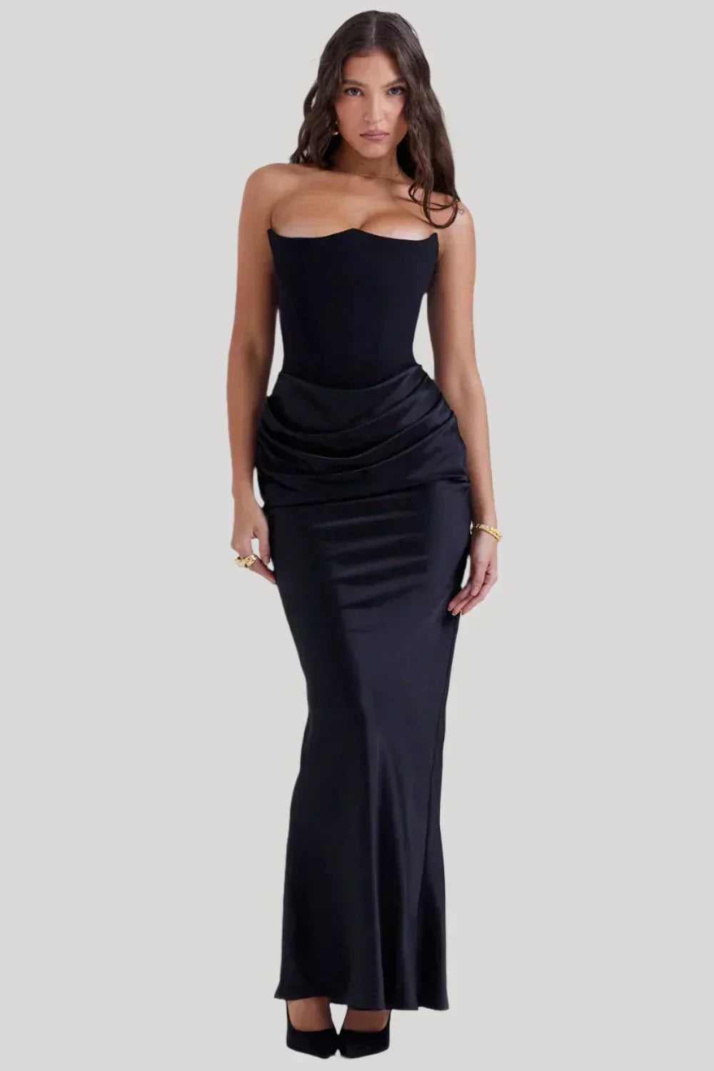 Dovira - Off-Shoulder Maxikjole