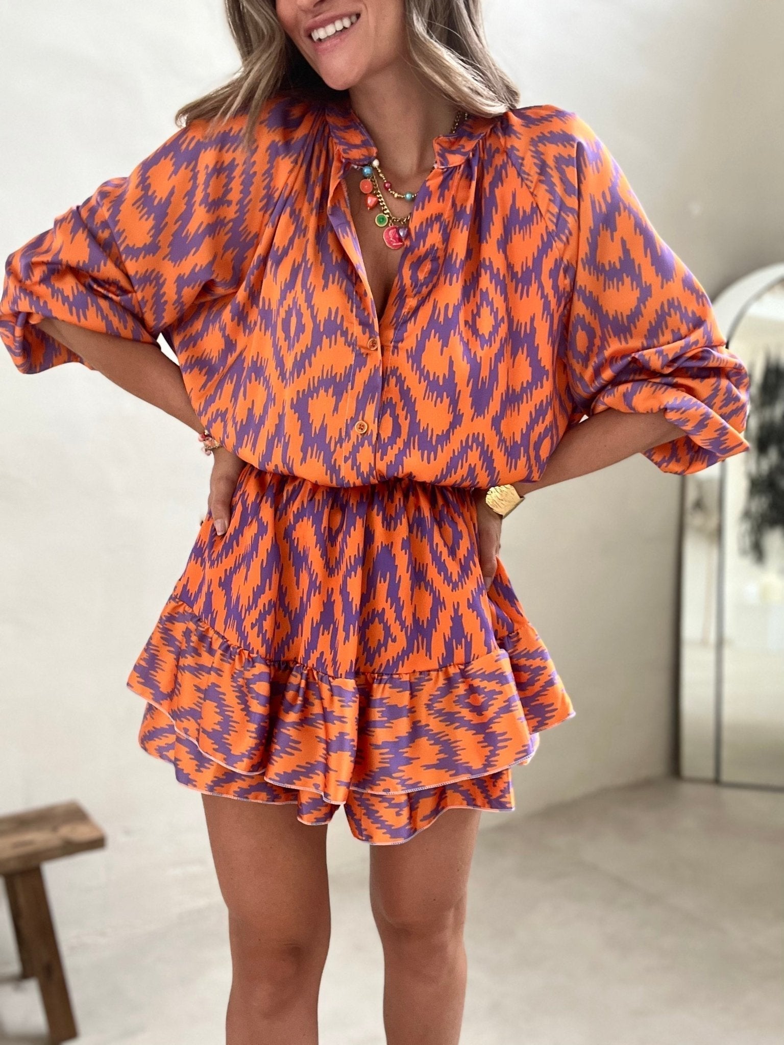 Lirisse - Ruffle Mini Dress