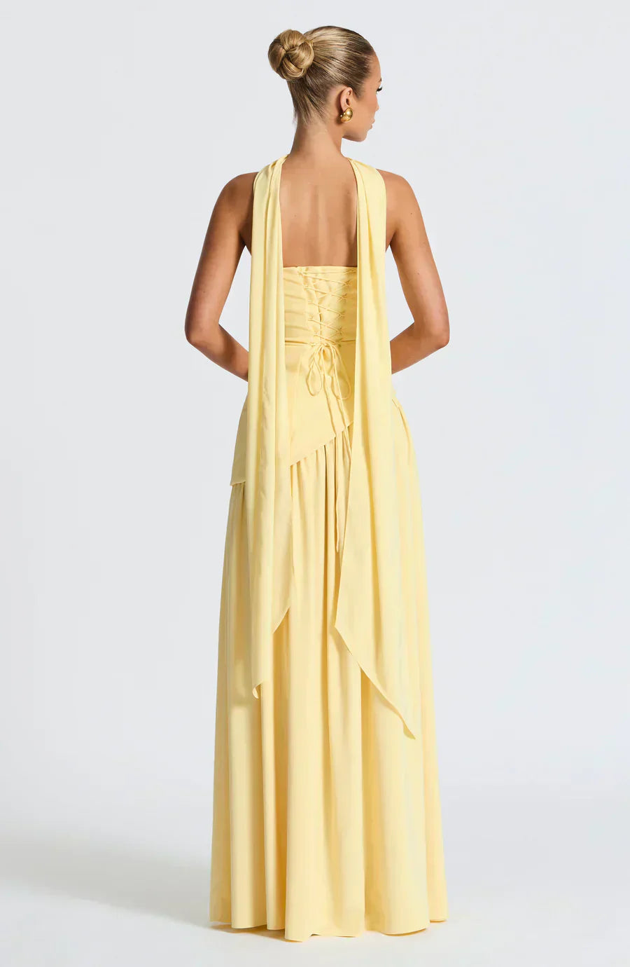 Fiona | Women Wedding Guest Asymmetric Maxi Dress