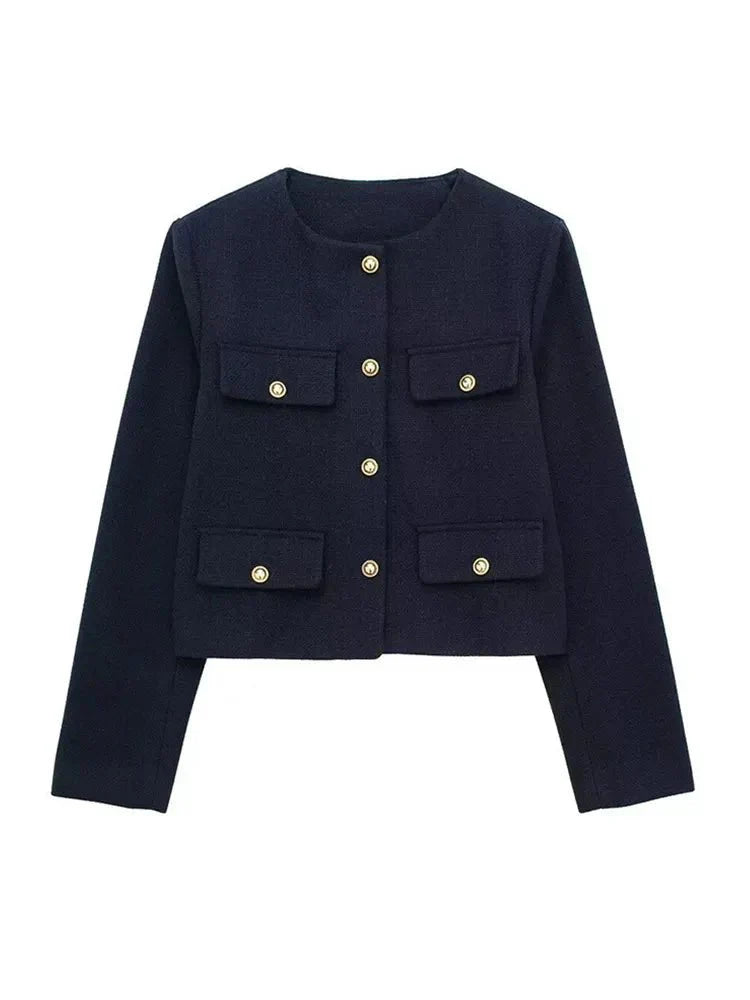 Aster - Klassisk Tweed Blazer