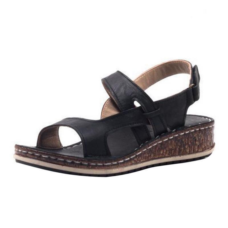 Siren - Strappy Wedge Sandals