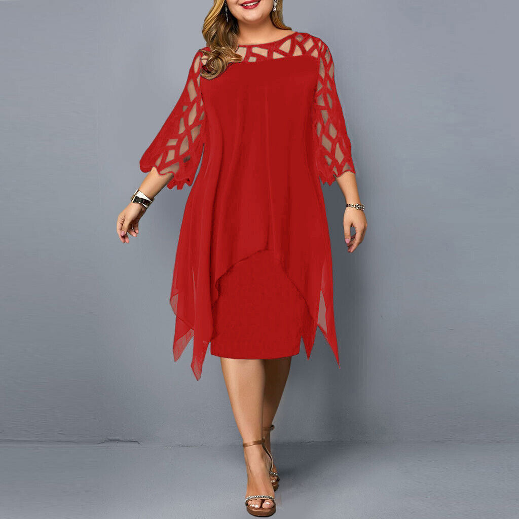 Pelira – Elegant Midi Dress in Plus Size