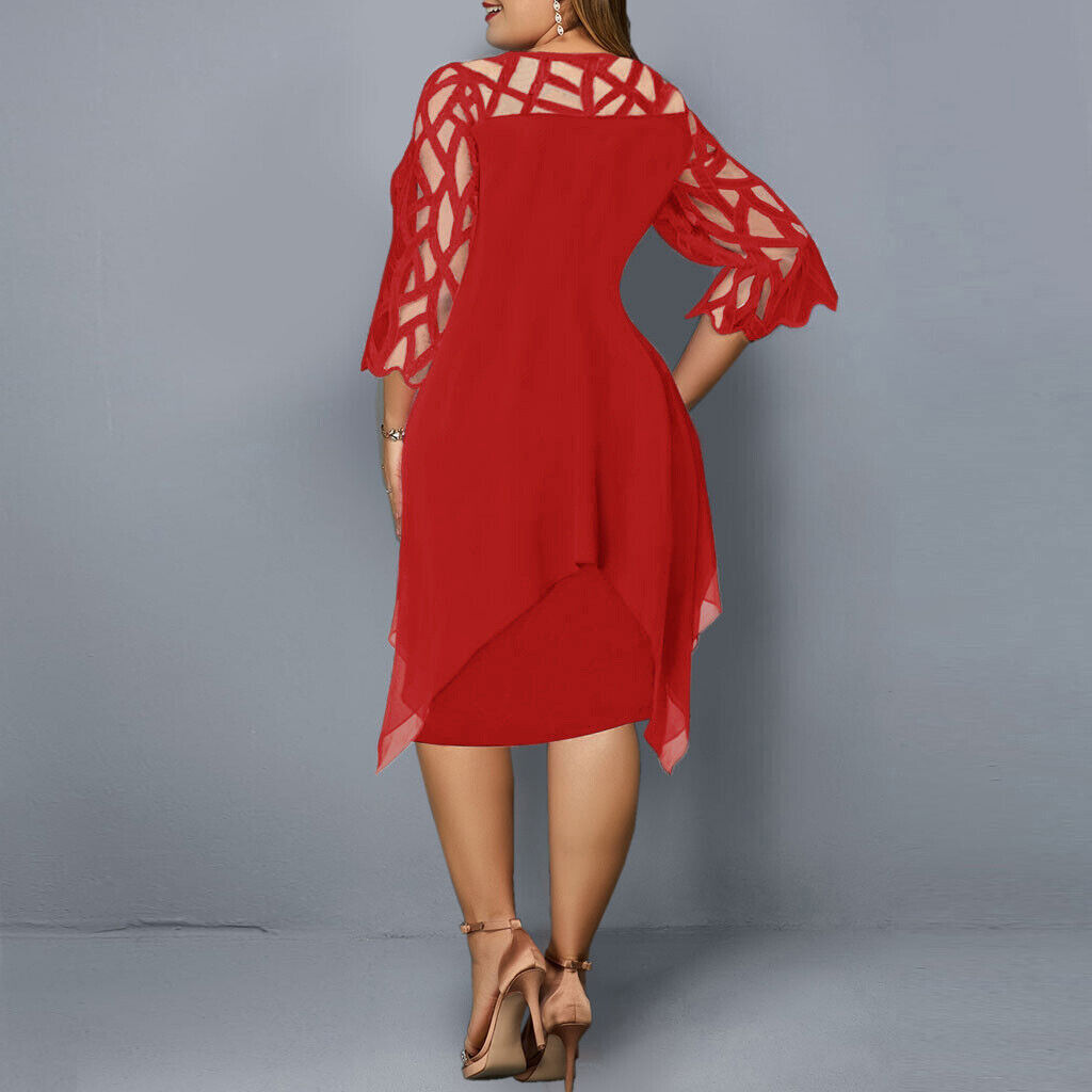 Pelira – Elegant Midi Dress in Plus Size
