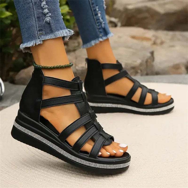 Zora - Strappy Platform Sandals
