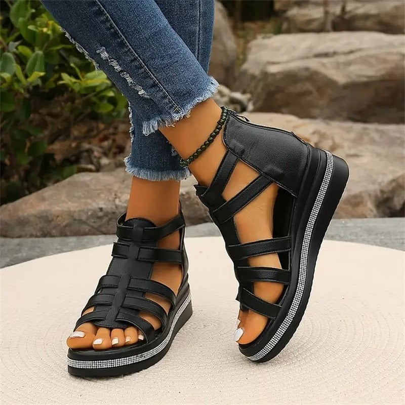 Zora - Strappy Platform Sandals