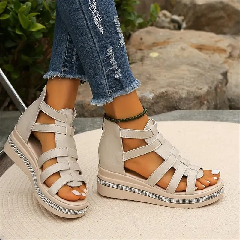 Zora - Strappy Platform Sandals