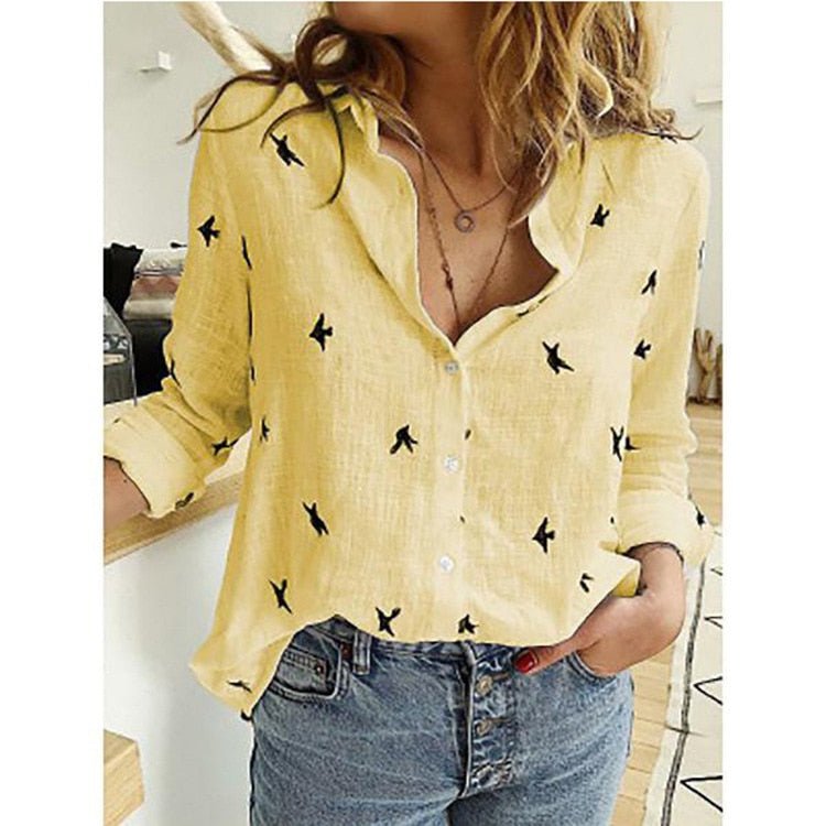 Aveline – Linen Stylish Women’s Blouse
