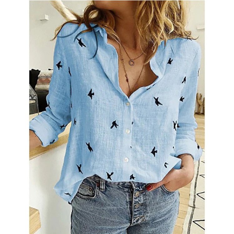 Aveline – Linen Stylish Women’s Blouse