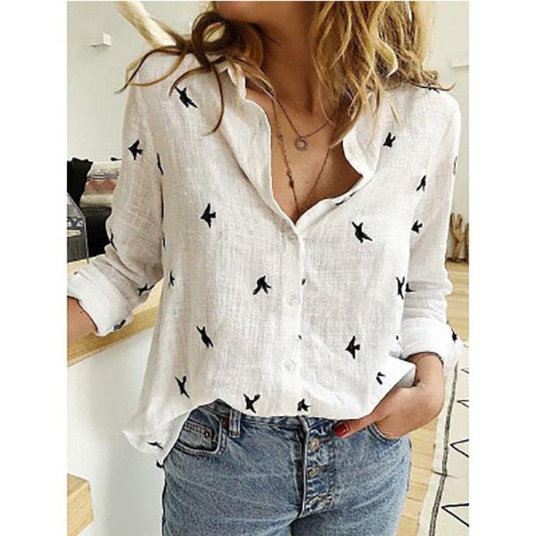 Aveline – Linen Stylish Women’s Blouse