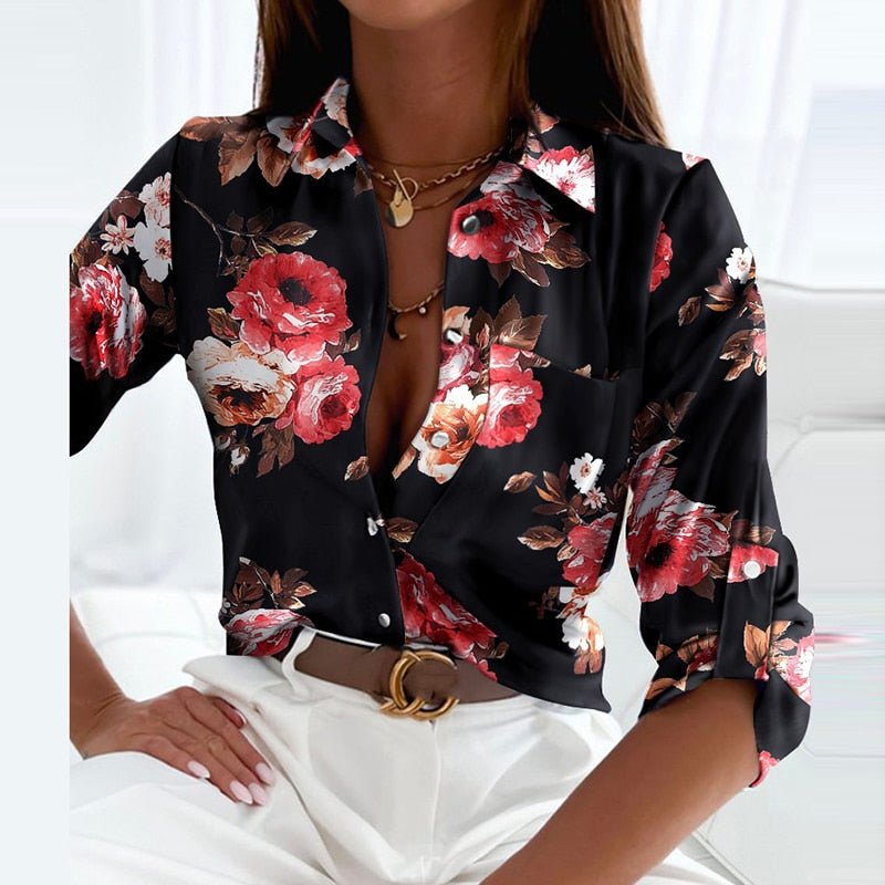 Valeria - Classic Collared Blouse