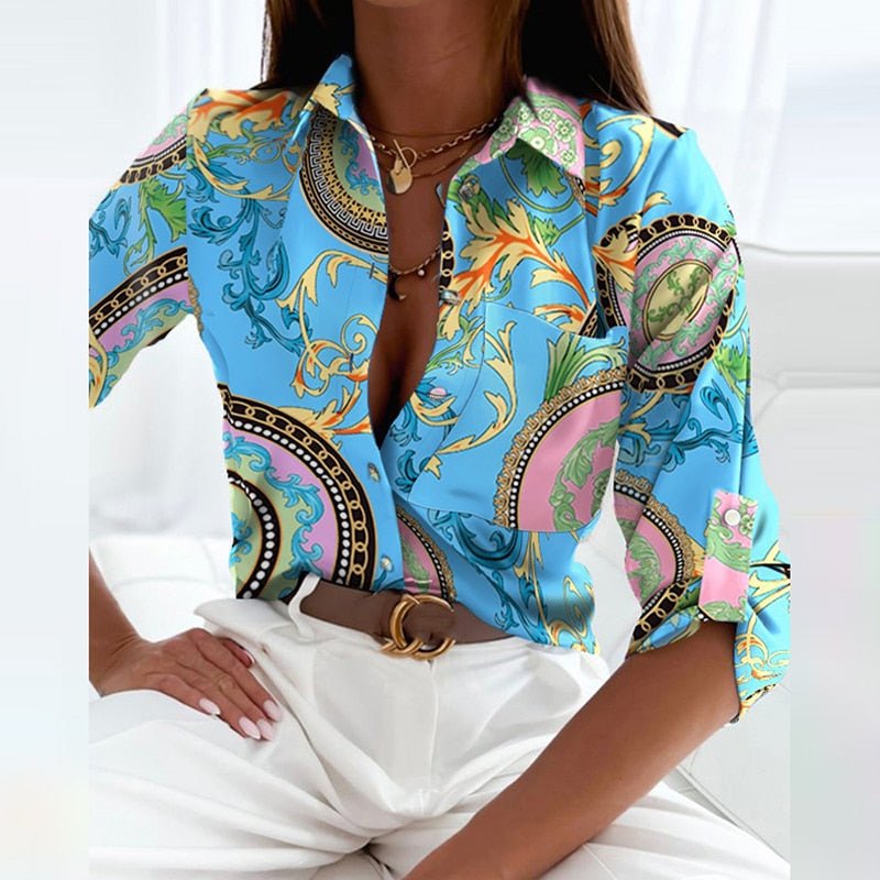 Valeria - Classic Collared Blouse